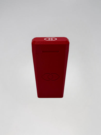 Maroon Red (white logo)