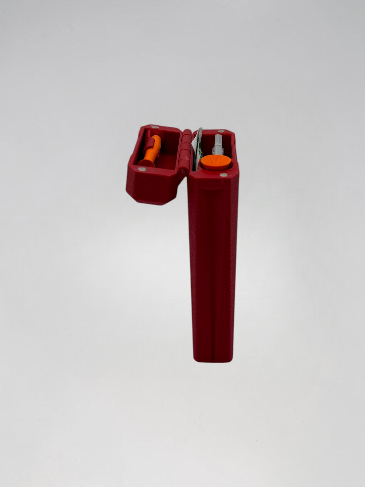 Maroon Red (white logo)
