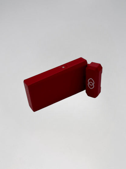 Maroon Red (white logo)