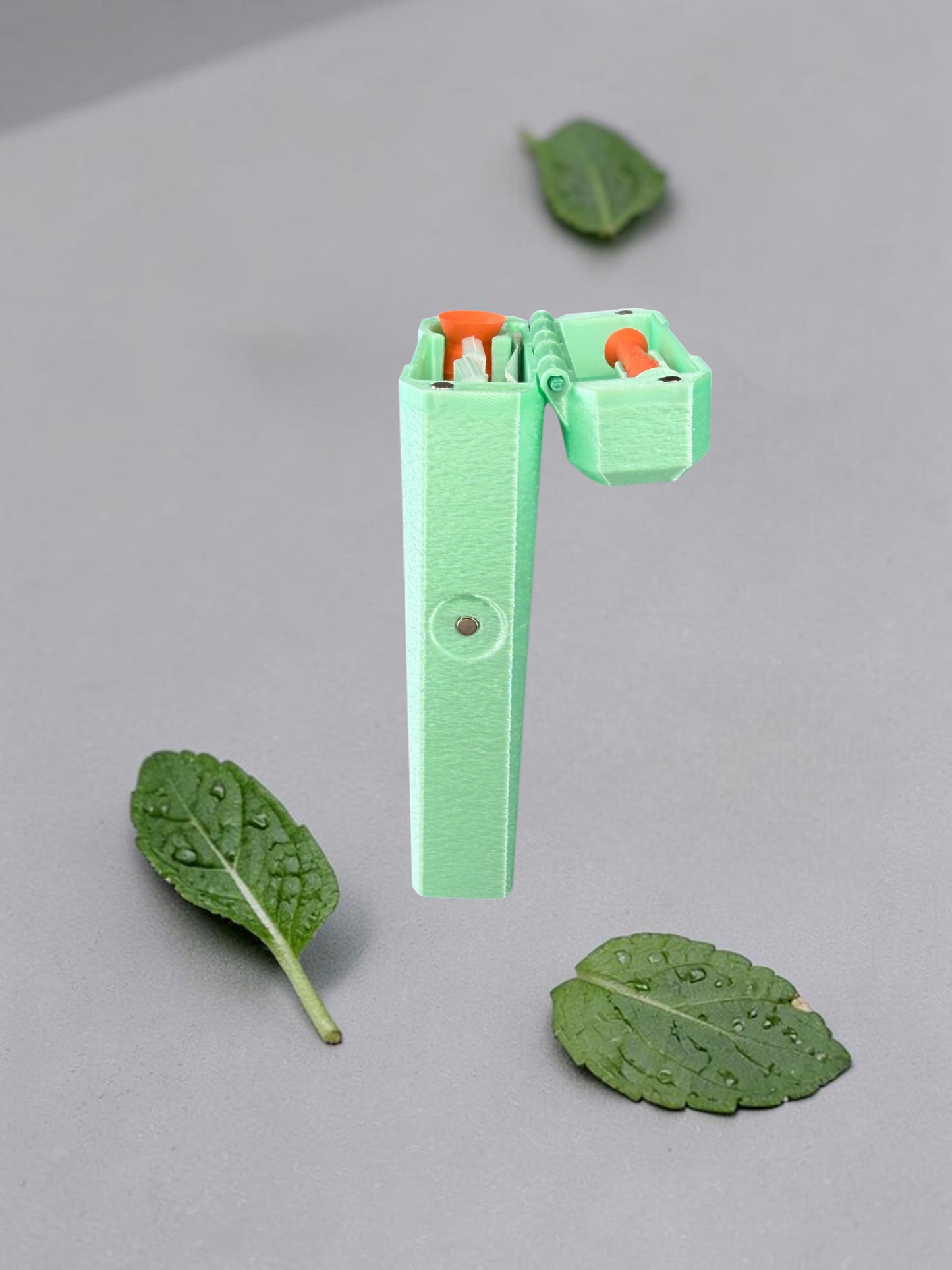 Mint Green Silk, (emerald logo)