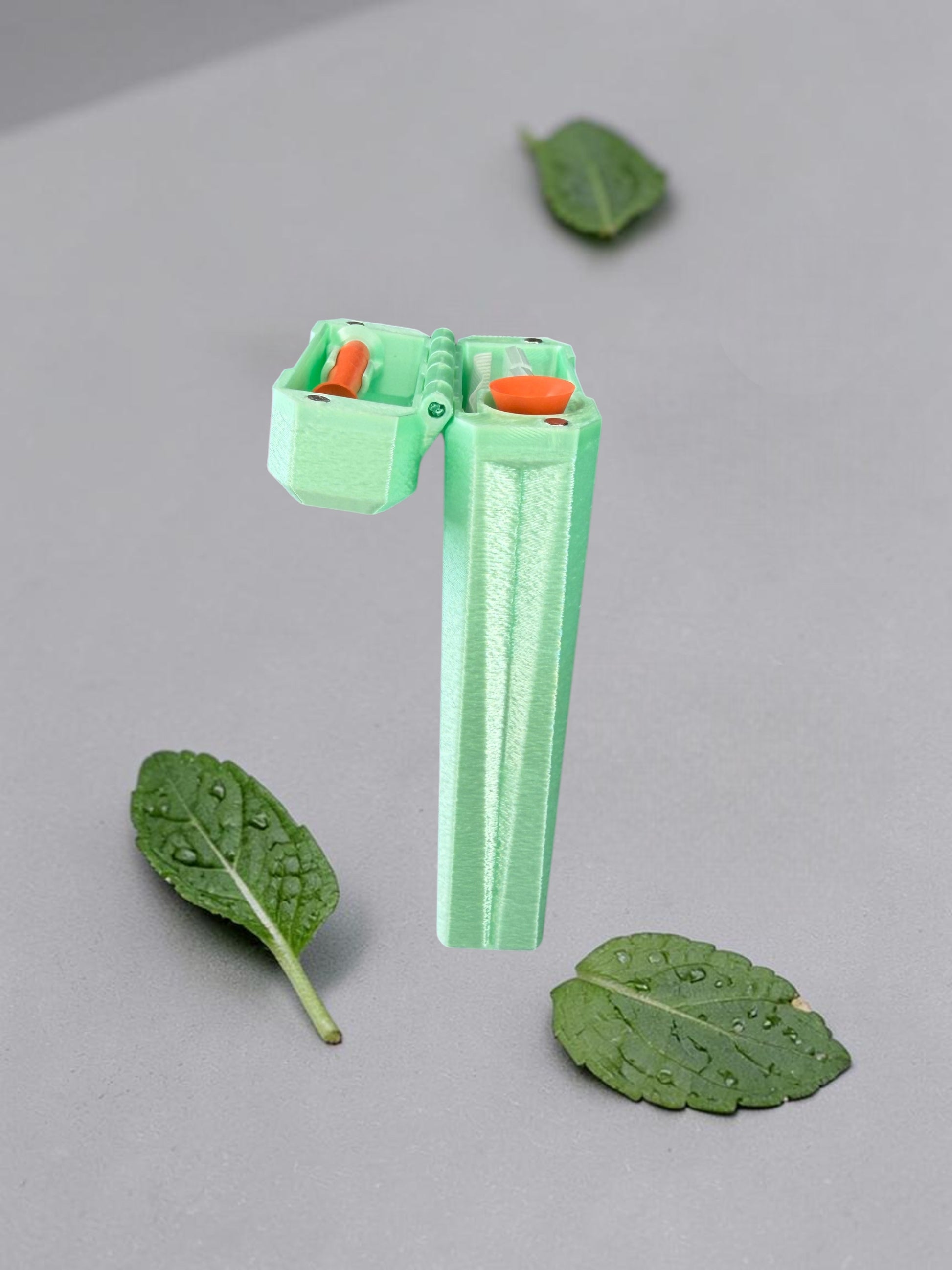 Mint Green Silk, (emerald logo)