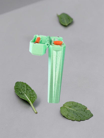 Mint Green Silk, (emerald logo)